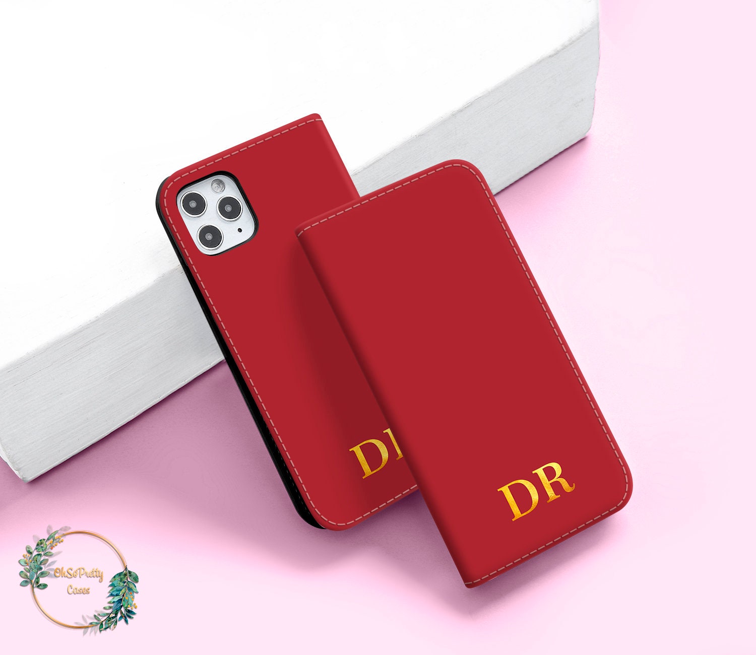 LUVLY- Designer Brand Inspired iPhone Case With Card Holder – JanCars  Accessories