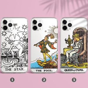Tarot cards case Moto G Stylus Moto G8 Power Moto Edge Plus Flowers Moto G9 Plus Moto One Action 5G Moto Z2 Moto X4 Moto G6 Plus tarot1-
