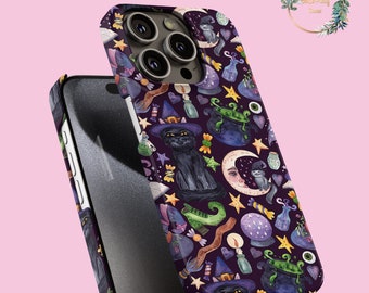 Halloweenhäxa för iPhone 16 15 14 13 12 Pro Max-skal iPhone XR-skal iPhone XS Max-skal iPhone X-skal iPhone 7+ iPhone 8+-skal rt17