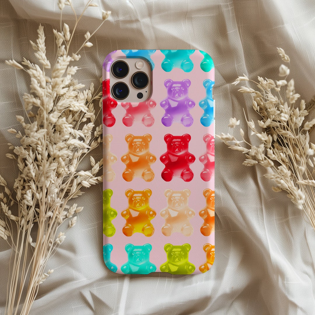 CASSETIFY Gummy Bear ソフトケース Amazon.com: HandmadebyTN Gummy Bear 3D Phone case with