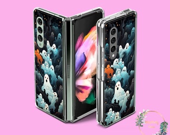 Halloween case for Samsung Galaxy Z Flip 7 FE 6 3 4 5 5g phone case Galaxy Z Fold 7 FE 6 5 4 5G cute case oh82