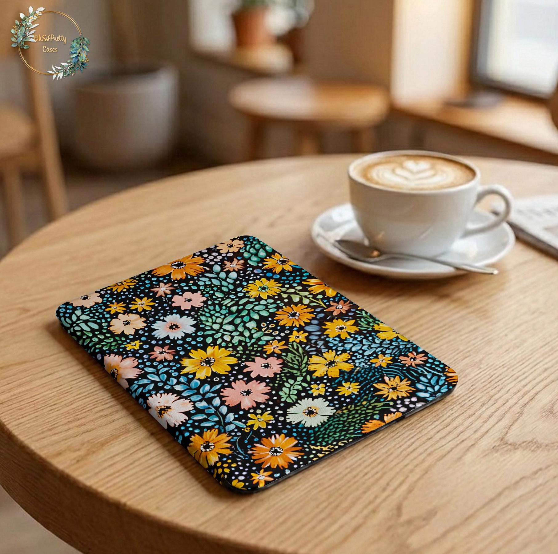Floral Detachable Kindle Case Paperwhite 2024 2022 Cover 12th 11th