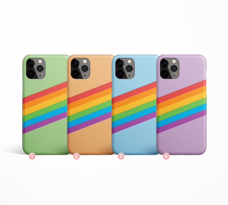 LGBT Pride Google Pixel 6 5a 4a 5G 5 4 Case Google Pixel 3a XL Rainbow OnePlus Nord Pixel 3a XL Google pixel 3a Case Pixel 2 oneplus 8 4x7 image 1