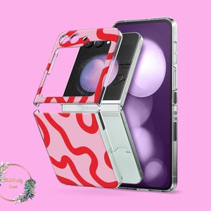 Abstract case for Samsung Galaxy Z Flip 7 FE 6 3 4 5 5g phone case Galaxy Z Fold 7 FE 6 5 4 5G cute case a25