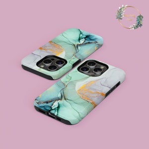 Green Marble for iPhone 15 14 13 12 Pro Max case iPhone XR case iPhone XS Max Apple Case iPhone X Case iPhone 7 8 Plus case tough case o79