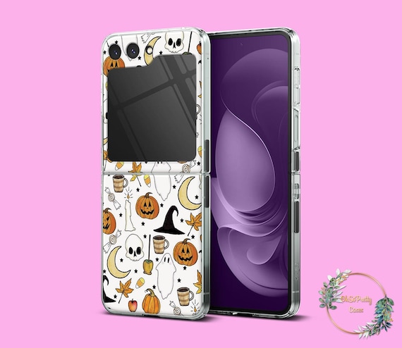 SAMSUNG - happy Halloween Case for Samsung Galaxy Z Flip 7 6 3 4 5 5g Phone