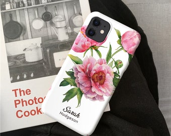 Flowers Personalized for iPhone 14 15 Pro Max case iPhone 11 iPhone 12 Mini iPhone XR iPhone XS iPhone 7 cover iPhone 8 iPhone SE 2022 o55