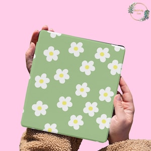Daisies Flowers case for Kindle Paperwhite 12th 11th gen 7&quot; 6.8&quot; Colorsoft 2024 Case KPW Scribe Kindle Oasis 3 Cover Kindle 2022