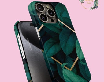 Geometric Leaves for Galaxy A14 A15 A16 A25 A35 S24 Fe S23 S22 S21 plus case Note 10 S10 case A54 a55 plus case Samsung A51 A50 A70 A71 o78