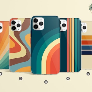 Retro Stripes Moto G Power case G8 Play Power case G Stylus z4 Moto X4 Moto Z3 Play E4 plus G5s case moto G5 case G5s E5 play Z2 force rt10-