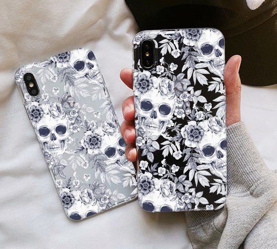Iphone xr skull case Clearance