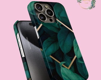 Geometric Leaves Sony Xperia 5 sony xperia 10 sony z2 case Plus xz3 compact case sony xperia 1 case sony xperia z3 case xperia xa2 case o78
