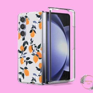 Custodia Lemons per Samsung Galaxy Z Flip 6 3 4 5 5g custodia per telefono Galaxy Z Fold 6 5 4 5G custodia carina o92
