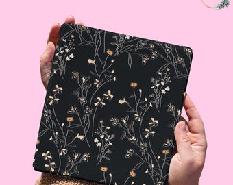 Wild Flowers Detachable Kindle case Paperwhite 12th 11th gen 7" 6.8" Colorsoft 2024 Case KPW Scribe Kindle Oasis 3 Cover Kindle 2022