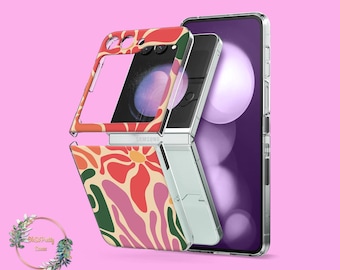Abstract case for Samsung Galaxy Z Flip 7 6 3 4 5 5g phone case Moto Razr Google Pixel 9 Pro Fold Galaxy Z Fold 7 6 5 4 5G cute case ab1