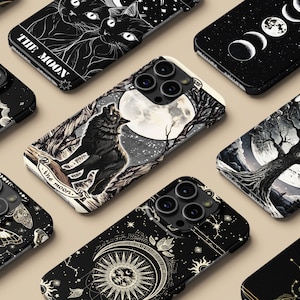 Tarotkaarthoes voor iPhone 16 15 14 13 11 Pro Max Case iPhone XR Case iPhone XS Max Case iPhone X Case iPhone 7+ iPhone 8+ case oh