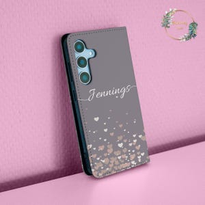 Capa tipo carteira personalizada com flip para iPhone 15, 14, 12 Pro Max, X, XS SE, Samsung S22, S21, S20, S10 Plus, Ultra, Note, Pixel 9, 8 e porta-cartões.