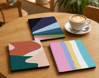 Retro stripy cover for reMarkable paper pro move,  Pure reMarkable 2 protective case with pen slot