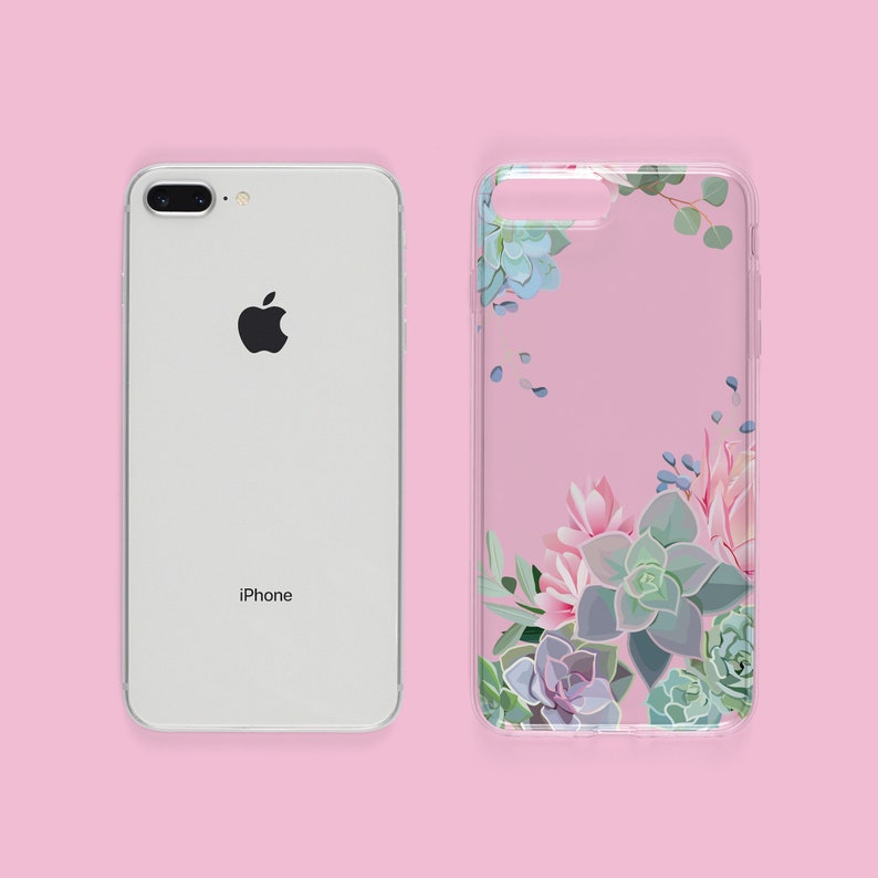 Succulents iPhone 15 14 13 12 iPhone 12 pro max iPhone 11 iPhone X max iPhone XR iPhone XS iPhone 8 plus iPhone SE 2022 apple case 44 image 5