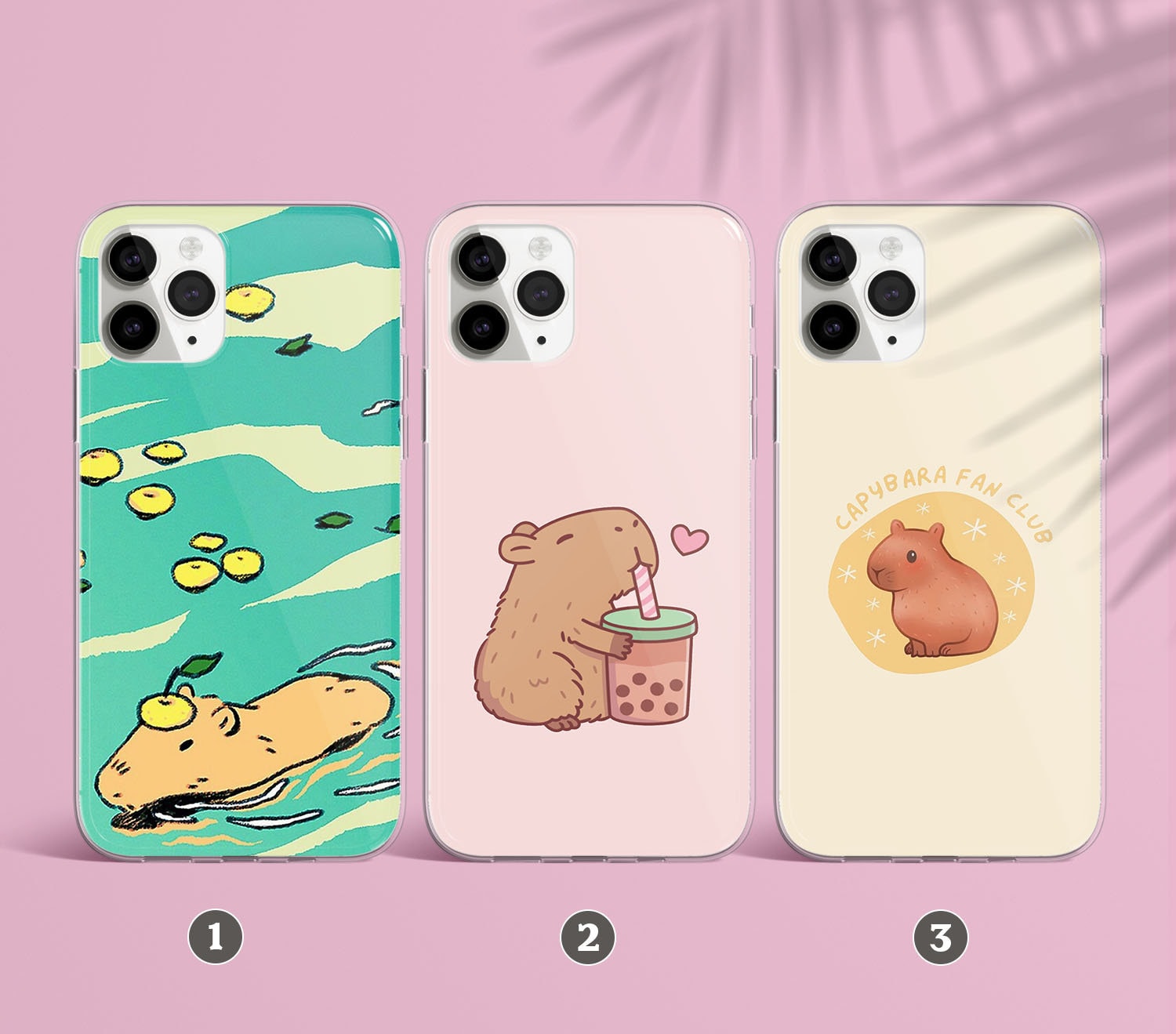 Capybara Clear Case Moto G Stylus 2023 Moto G8 Power Moto