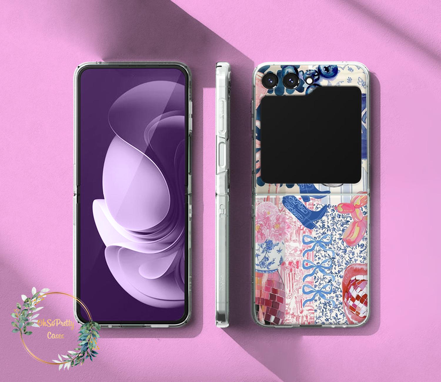 Coquette Phone Case for Samsung Galaxy Z Flip 7 6 3 4 5 5g Phone