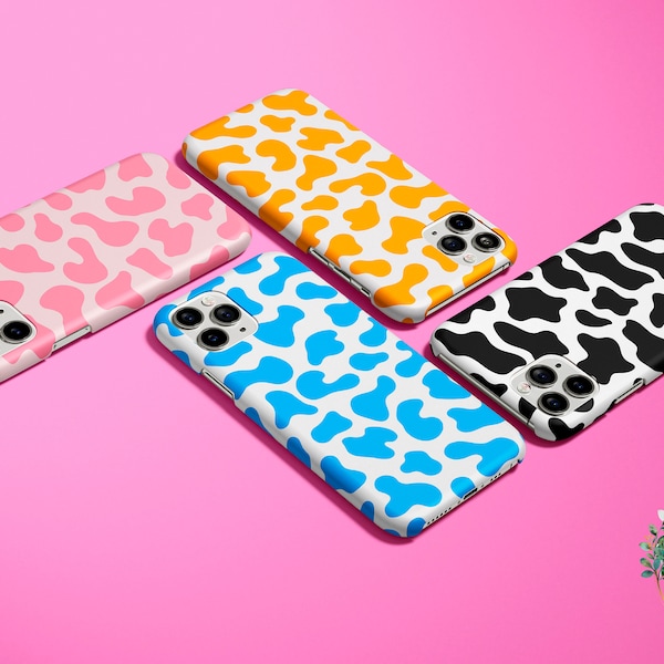 Cow Print for iPhone 15 14 13 Pro Max iPhone 12 Mini iPhone X XR iPhone XS Max iPhone 13 Pro 11 iPhone 7 8 iPhone SE 2022 case Tough case