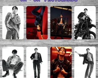 Jungkook CK Photocards | Kpop Set of 8