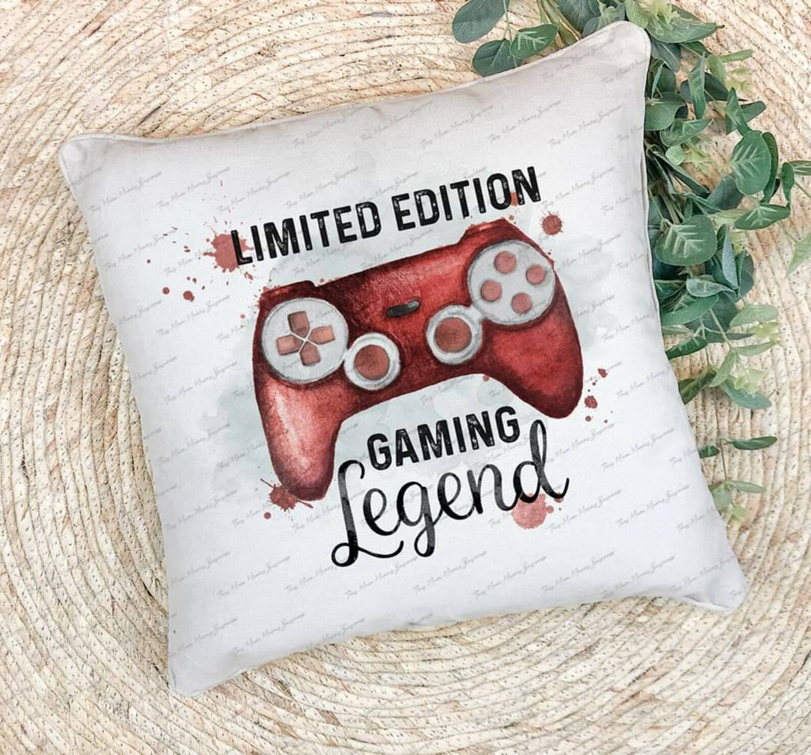 Gamer Pillow Gamer Cushion Soft Cushion Etsy