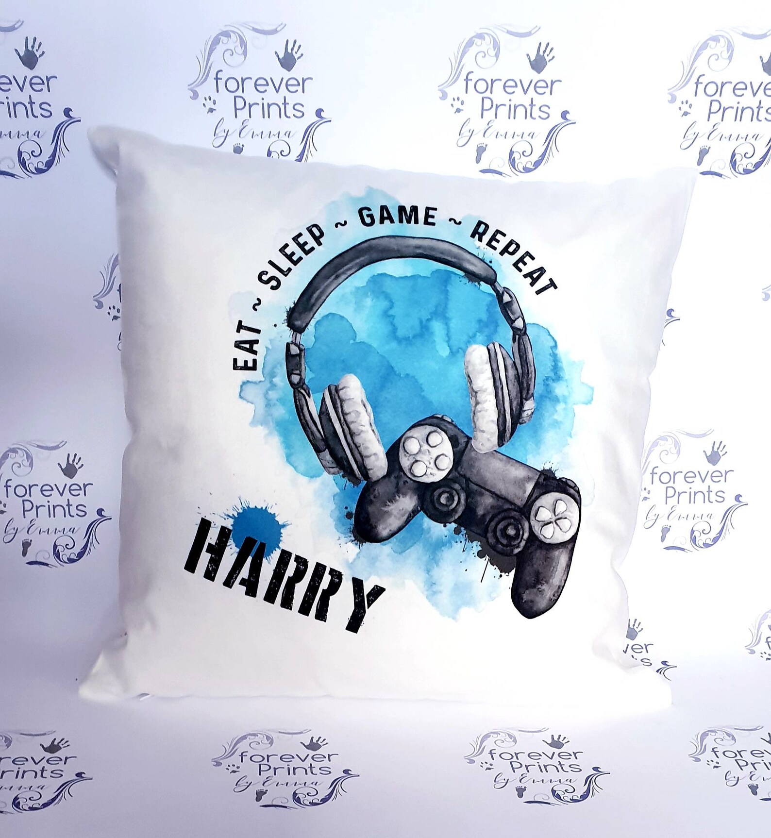 Gamer Pillow Gamer Cushion Playstation Cushion Etsy