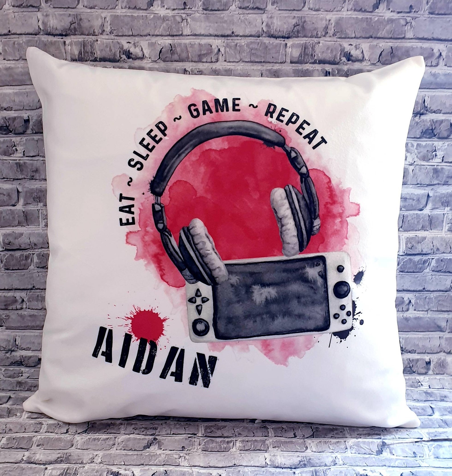 Gamer Pillow Gamer Cushion Playstation Cushion Etsy UK
