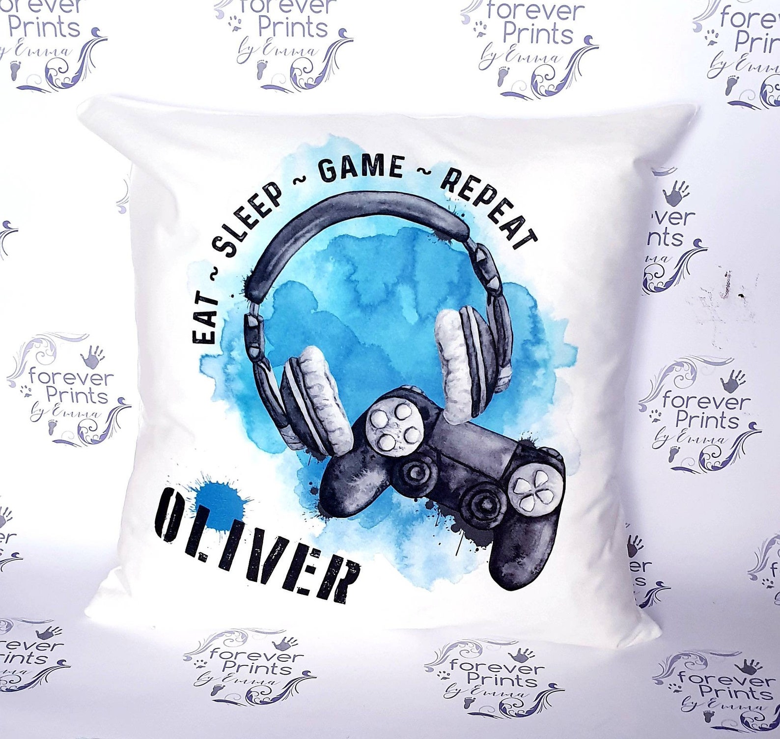 Gamer Pillow Gamer Cushion Playstation Cushion Etsy