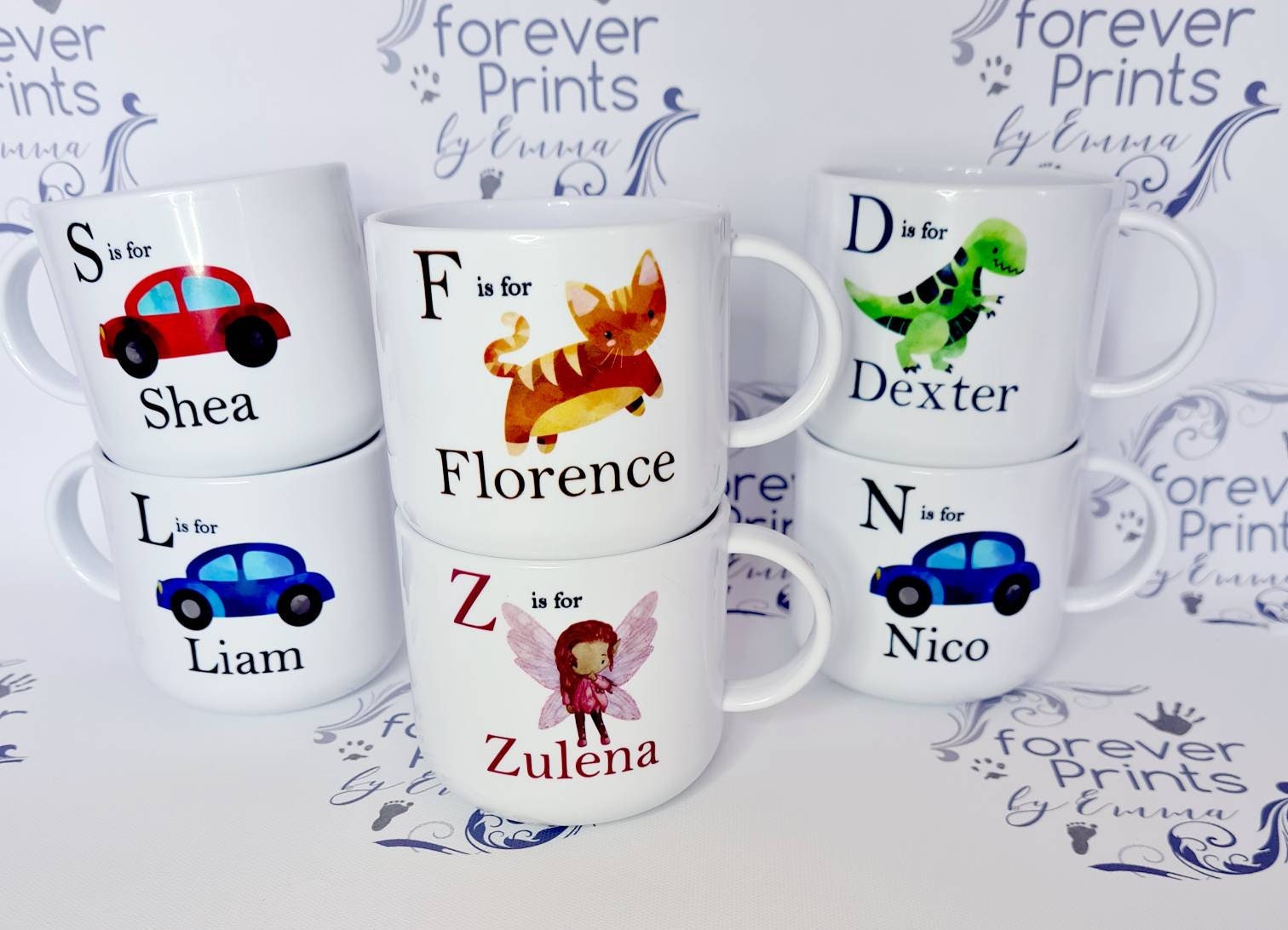 Child's 6oz unbreakable mug, children's mug, kids mug, 11oz child's unbreakable mug