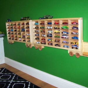 Die cast car storage display