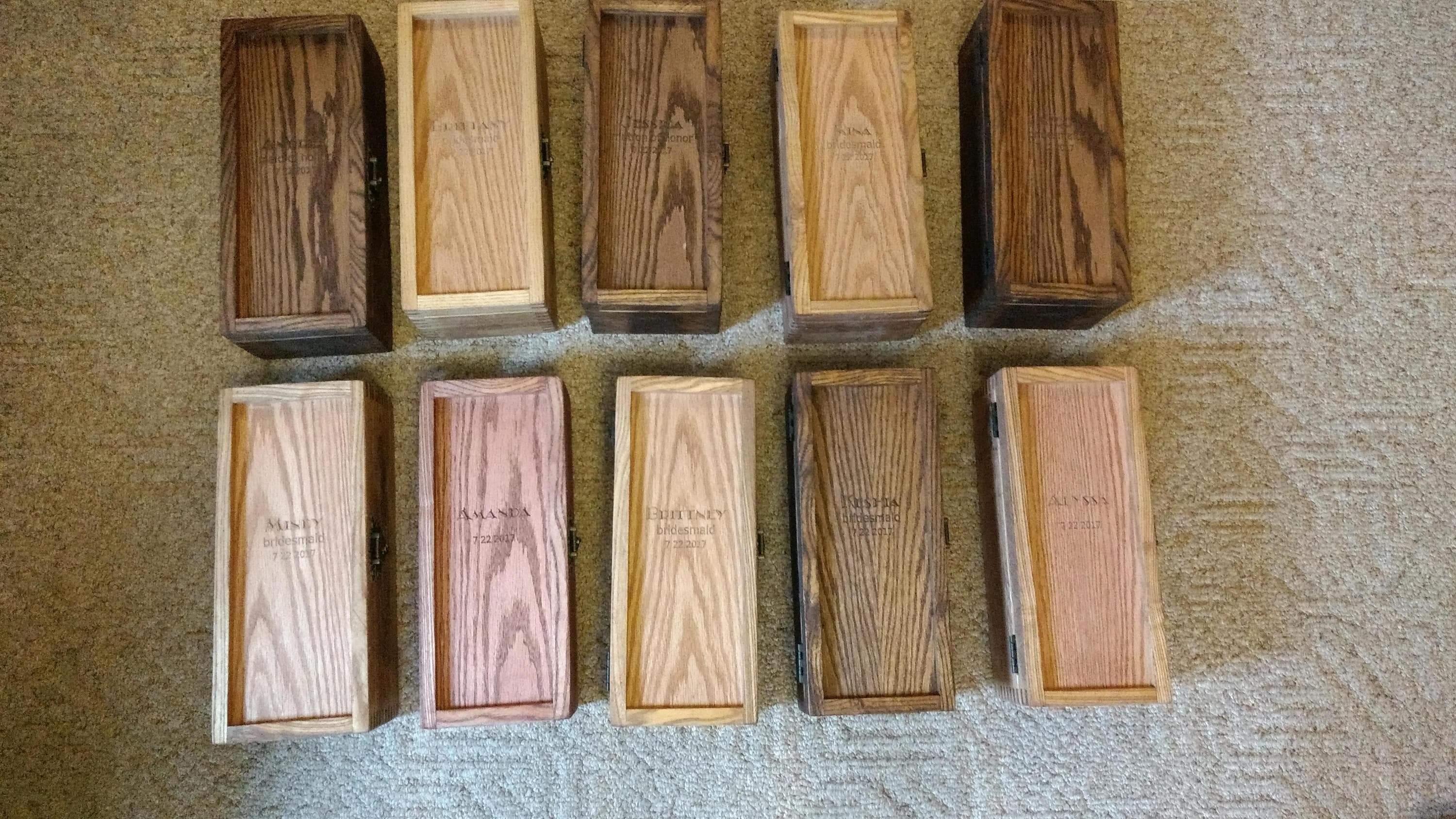 Custom Wine & Whiskey Box - Etsy