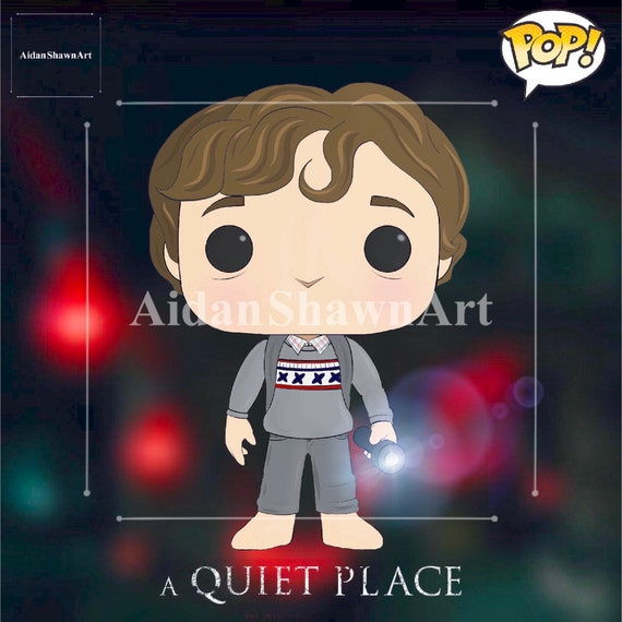 A Quiet Place Funko Pop Print Etsy