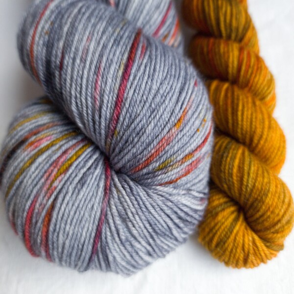Sock Set. Hand Dyed Sock Knitting Yarn. The Old Tin Shed