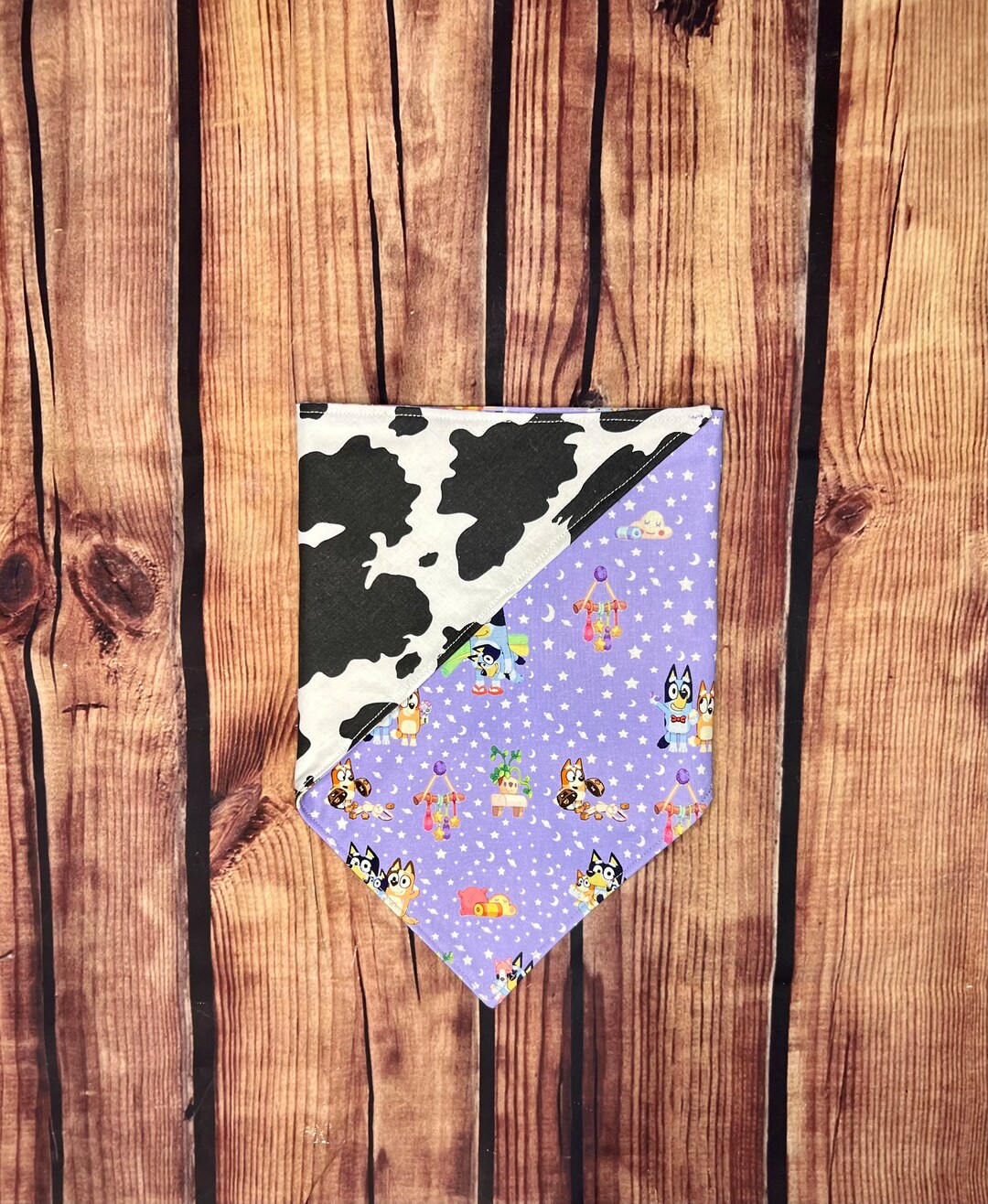 Bluey Dog Bandana Cattle Dog Bandana Bluey and Bingo Dog Etsy