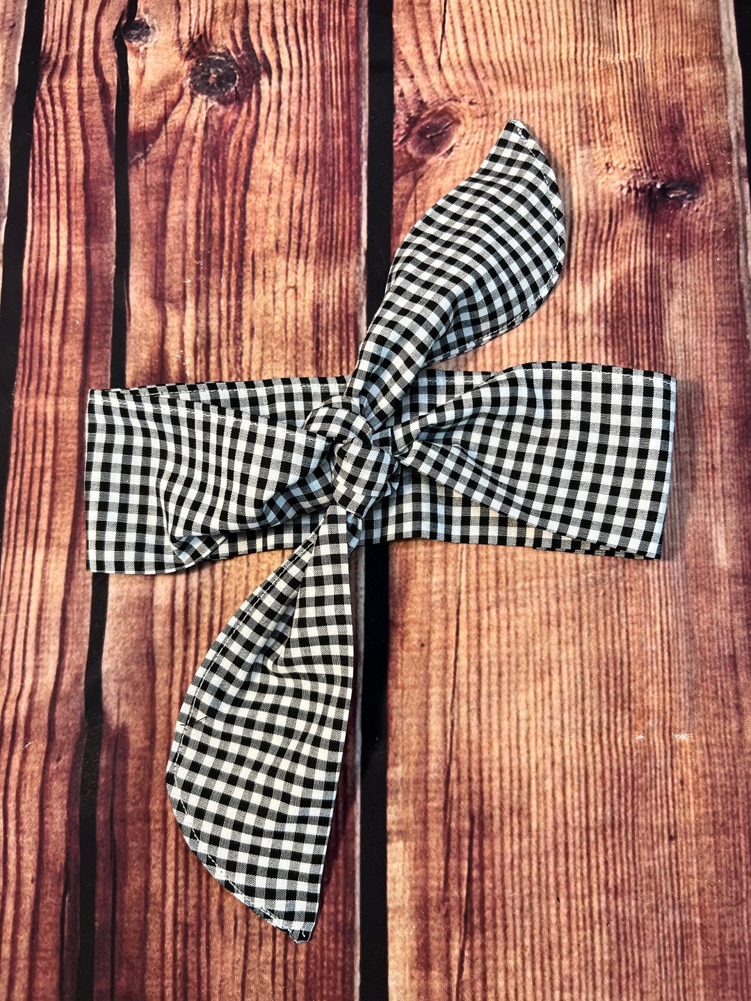 Black and White Checkered Dog Neckerchief, Dog Neckerchief, Pet