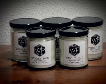 Buy any five 9 oz soy candles for 85, get two free and save 34 dollars.