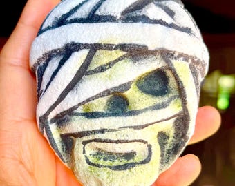 Bomba do kąpieli „Halloween Mummy”: organiczny zapach cytrusów