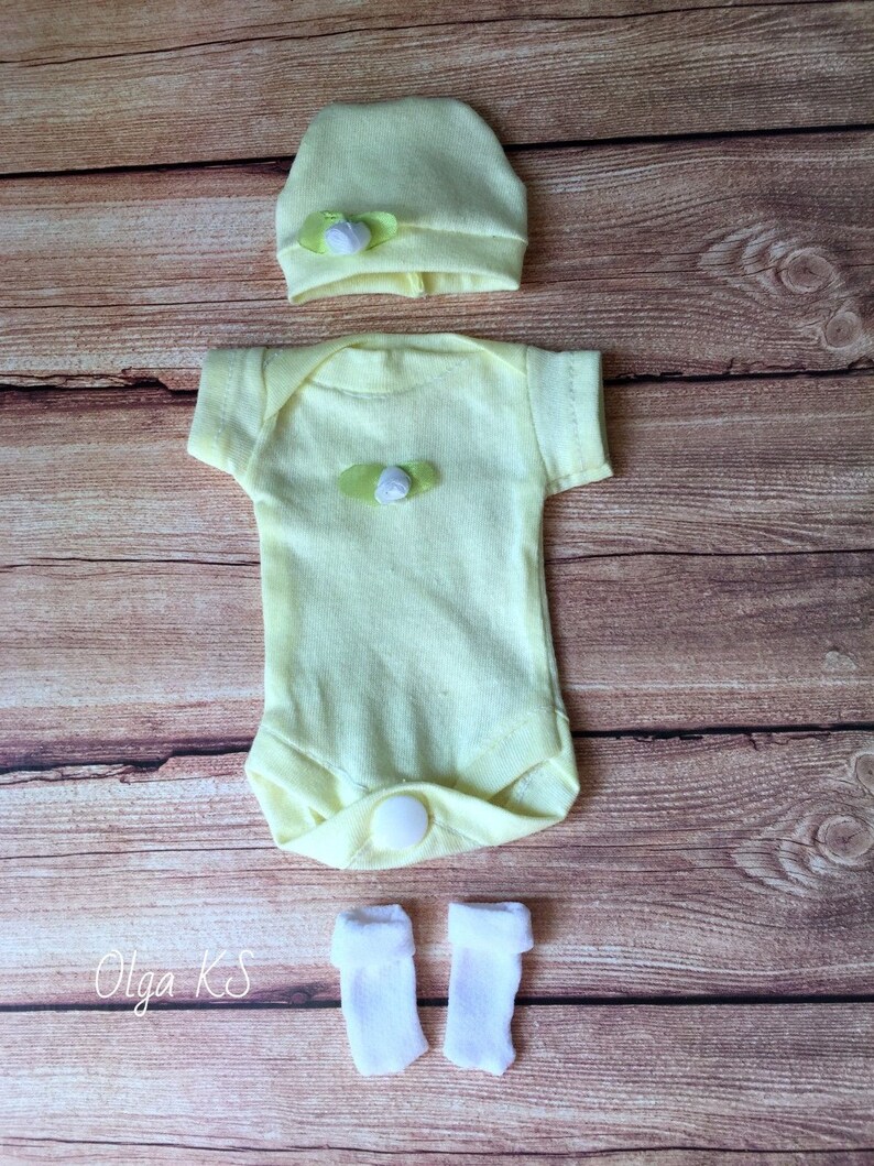Mini reborn baby doll clothes for 5 / 6 / Etsy