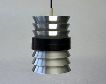 Doria Lichtenwerken Mid Century modern design lamp - vintage 60s metal hanging light