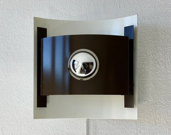 ANVIA Almelo wall light - vintage brown metal 70&#39;s lamp