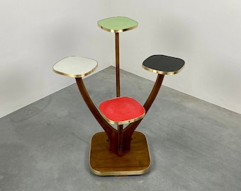 5 tier vintage Midcentury formica site table - Plant stand - 50s / 60s