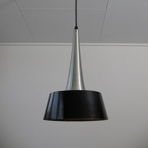 Vintage design lamp - Aluminum pendent light - Fog & Mørup - 60&#39;s hanging lamp - Danish - Jo Hammerborg