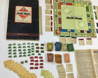 1940s Monopoly Game Etsy