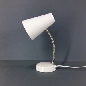 Vintage desk light - 60&#39;s design - retro table lamp - rare flexible gooseneck