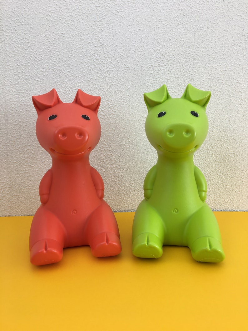 Vintage 1980 IKEA Piggy Bank Monika Mulder Money Box Etsy