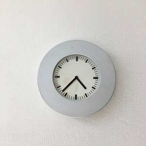 IKEA KLUNSA Wall Clock Metal Modern Vintage 2002 Etsy