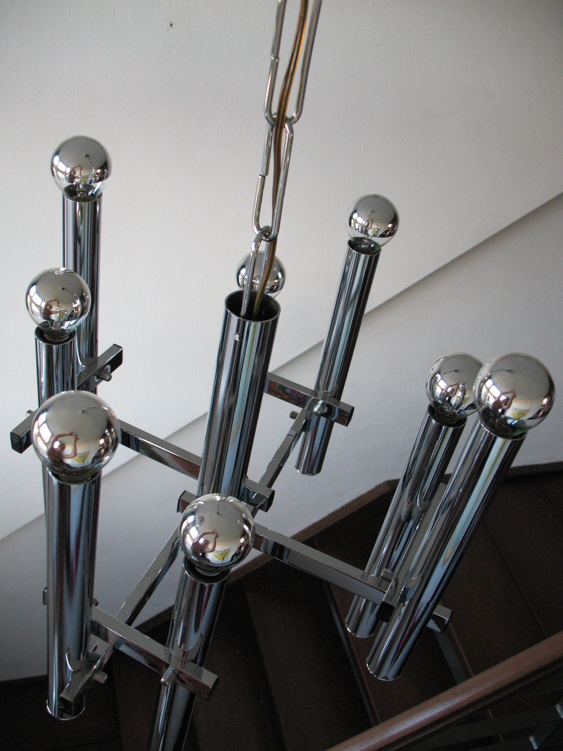 Gaétano Sciolari Milan : Lustre vintage design